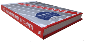 boek verdienen met uitgeven liggend-lores