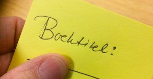 Boektitel bedenken met hulp van Titelbank
