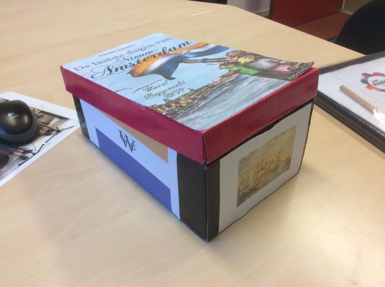 Boek Nieuw Amsterdam in een doos - Het Boekenschap