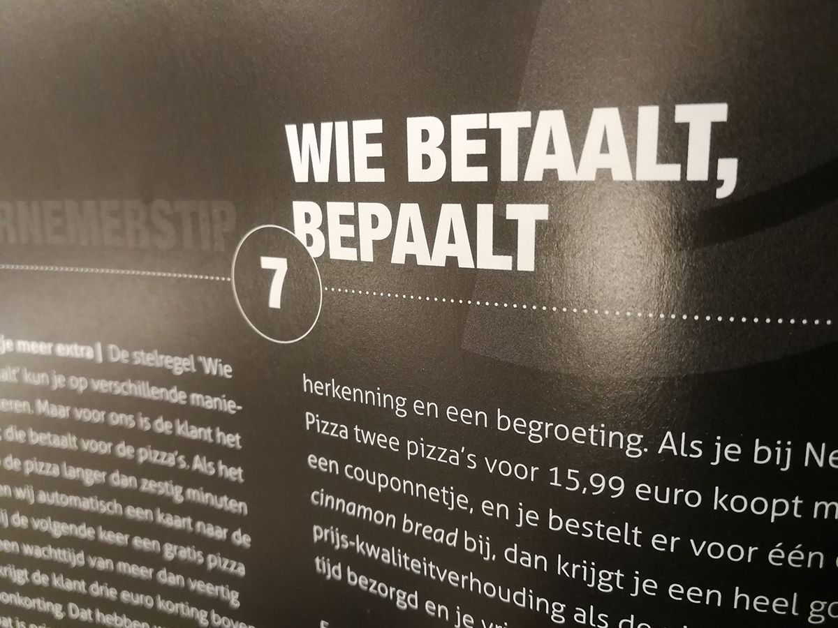 Diapositieve letter